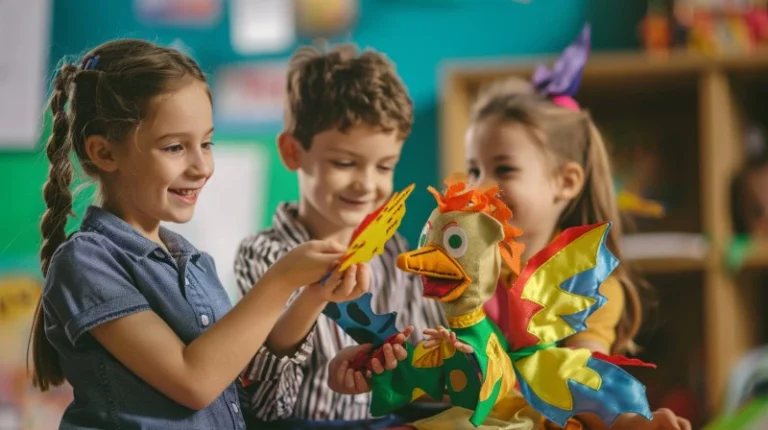 Jouets pour encourager la créativité des enfants avec un lit artisanal